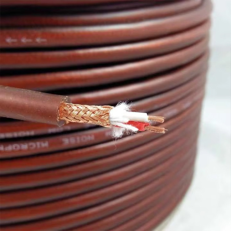 Pure Oxygen Free Copper Matte Brown Microphone Cable, Microphone Cable, Mixing Console Cable, Microp