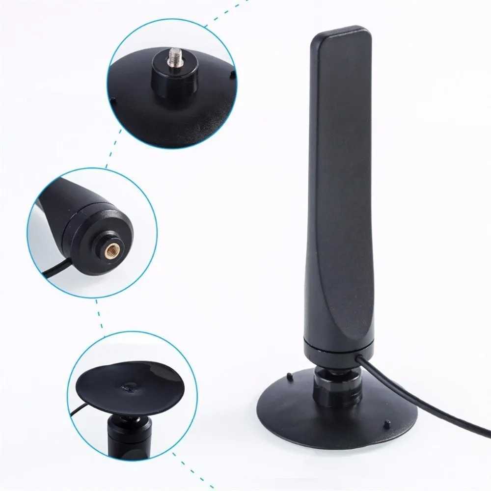 Antena TV Digital Indoor DVB-T2 High Gain 16 dBi Penerimaan Sinyal Tinggi Kompatibel Dengan DVB-T2 K
