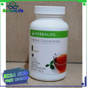 Herbalife 100% original penurun berat badan Herbalife Teh Thermo Herbal Concentrate Original Teh the