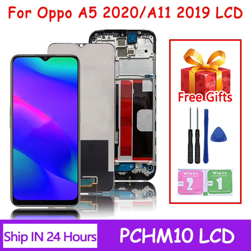 6.5"For Oppo A5 2020 CPH1931 CPH1959 CPH1933 CPH1935 CPH1943 splay screen Tou Panel gitizer For Oppo