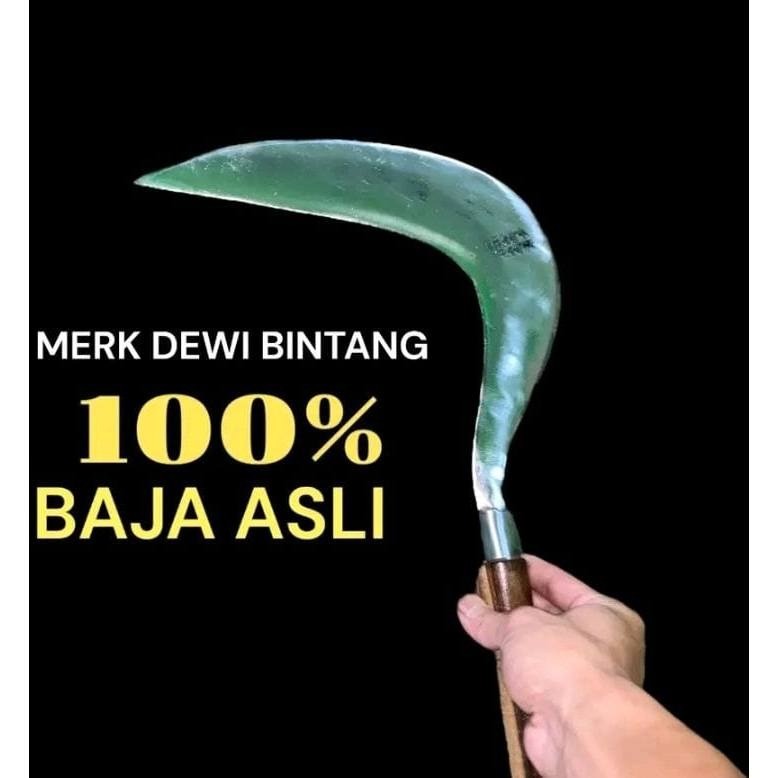 Arit Rumput Jawa Asli Dewi Bintang - Tajam, Kuat, & Tahan Lama