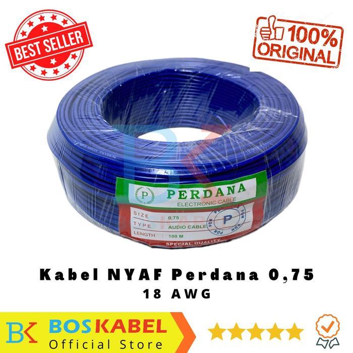 Kabel NYAF Perdana 1x0,75 - Ungu, Perdana