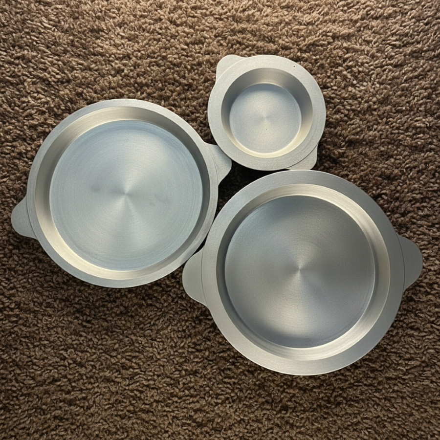 SENTRA MARTABAK Loyang Martabak Manis 10-12 Cor Baja Murni Anti Lengket Mini Tutup