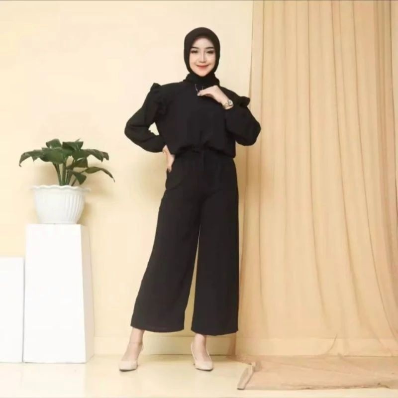 ARDIOSHOP Ruby Set / setelan Muslim / Muslim Set Setelan Ruby