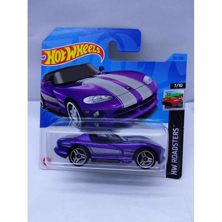 Diecast Hot Wheels DODGE VIPER  SHORT CARD Skala 64