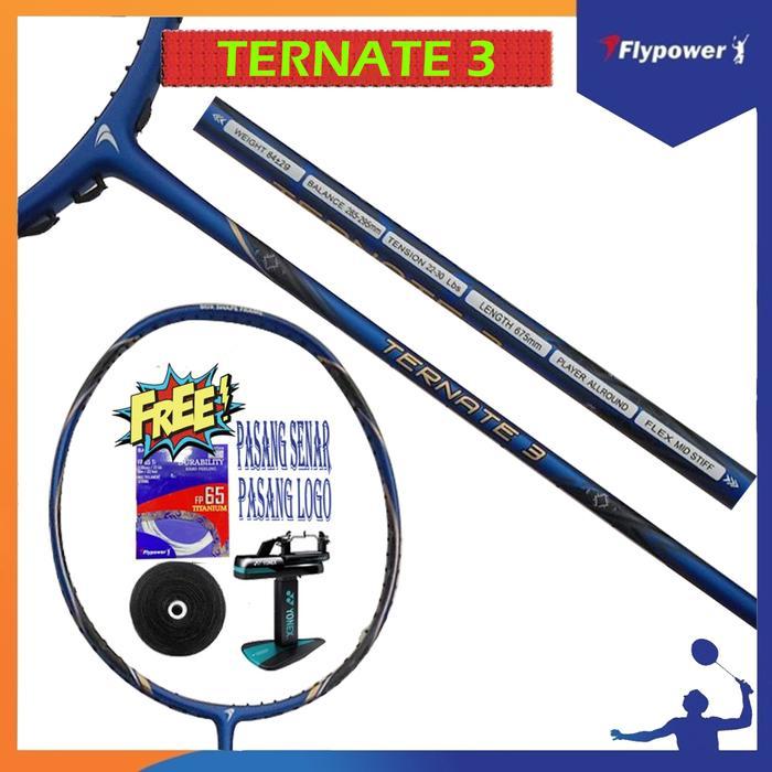 FLYPOWER TERNATE 3 RAKET BADMINTON ORIGINAL