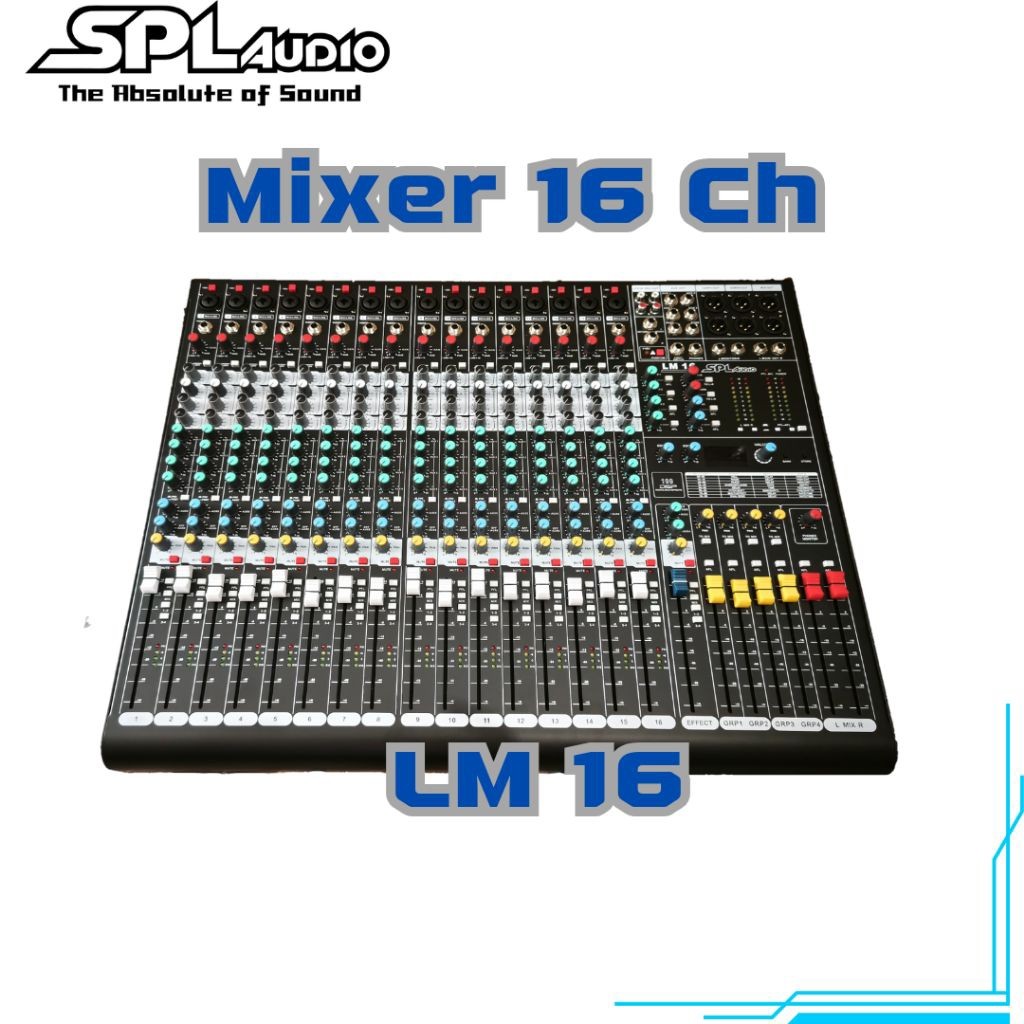 SPL Audio Mixer 16 Channel Tipe LM 16