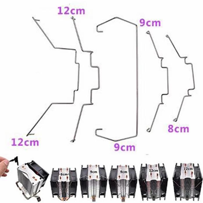 Klip bracket Fan kipas Cpu Cooler Tower Bracket 9cm heatsink - v2