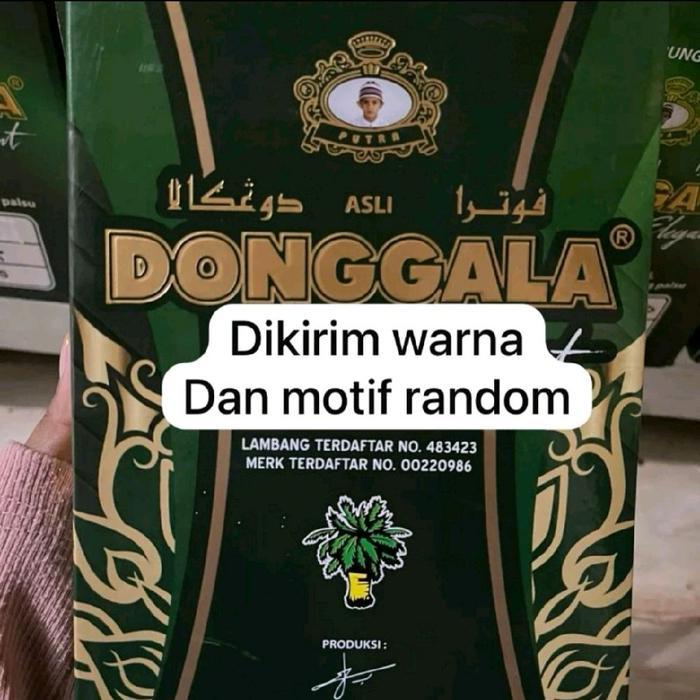 HOT PRODUK Sarung Donggala Asli Songket Timbul Kembang Elegant Motif Sutra BHS Bahan Rayon Halus A1 