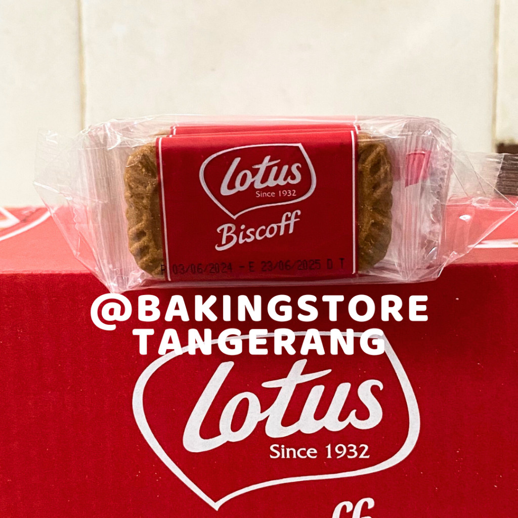 (Mala-Mali) Biscuit Lotus biscoff 50 pcs | Biskuit Biscoff Lotus