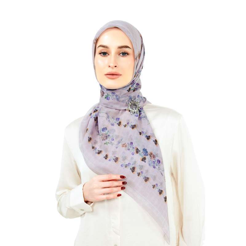 Nada Puspita Tales Of The Vine Series Scarf - Clematis