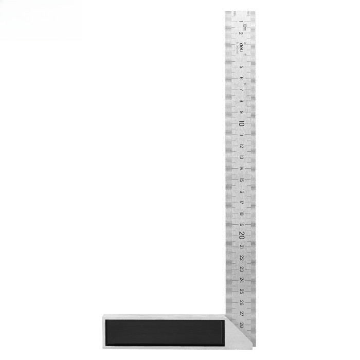 Penggaris Tukang / Penggaris Siku L / Steel Angle Ruler Mistar Garisan Siku