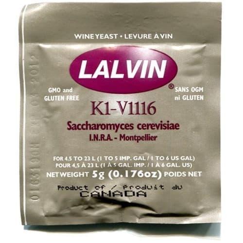 AIM - Lalvin Dried Wine Yeast KIV-1116 Lalvin ragi