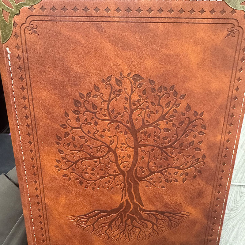 Thick A5 Loose-Leaf Academy Journal, High-Value Aesthetic Notebook