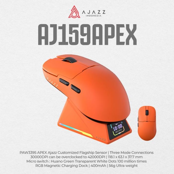 Ajazz AJ159P MC / AJ-159P MC / AJ159 NL / AJ-159 NL Apex PAW-3950 Wireless Gaming Mouse Lhtweht With