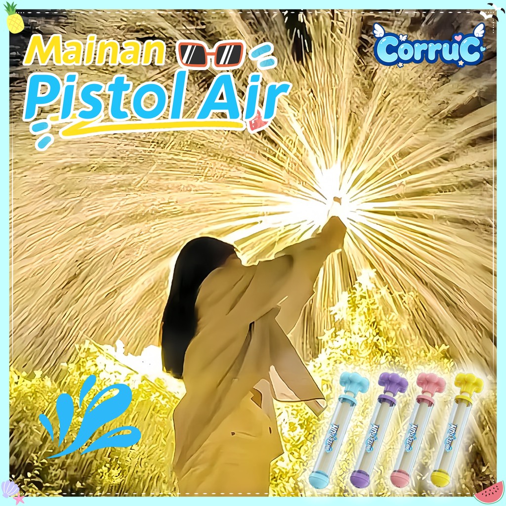 Mainan Pistol Air Pompa Jumbo Anak Dewasa Water Squirt Outdoor Pistol Air Kembang Api Mainan Semprot