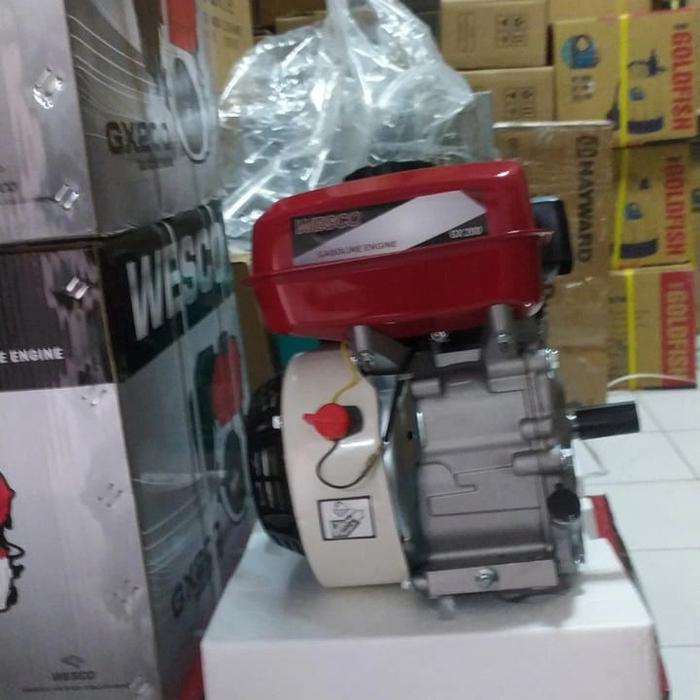 ENGINE GENERAL x ASAHI JAPAN Mesin Penggerak 6,5HP Engine Wesco GX-200 Bensin Mesin Serbaguna 6,5PK 
