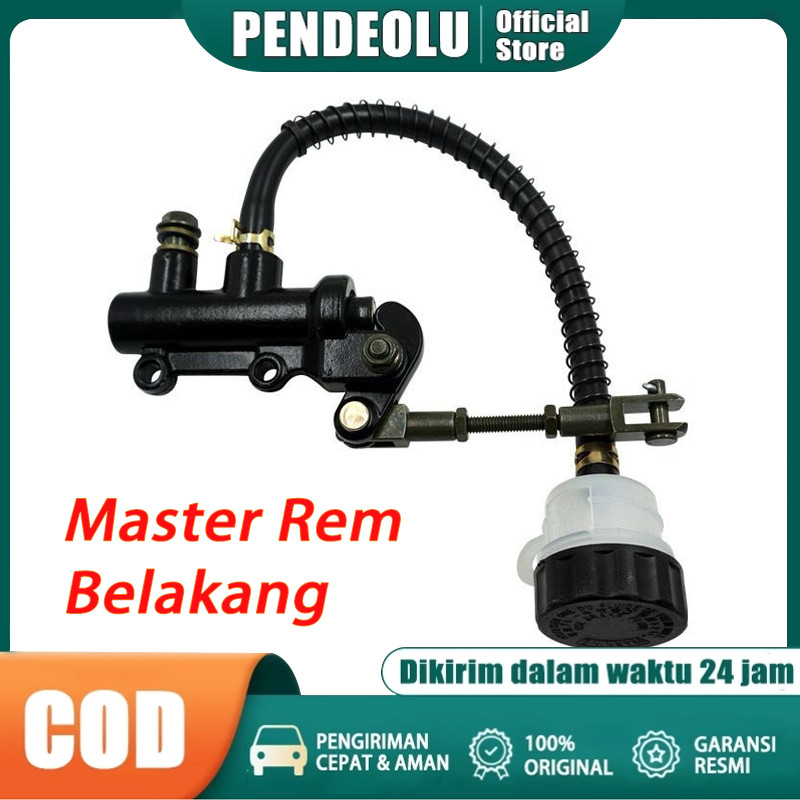 Master Silinder Rem Hidrolik Belakang Lipat Untuk Sepeda Motor Atv Dirt Bike Master Rem Belakang Mas