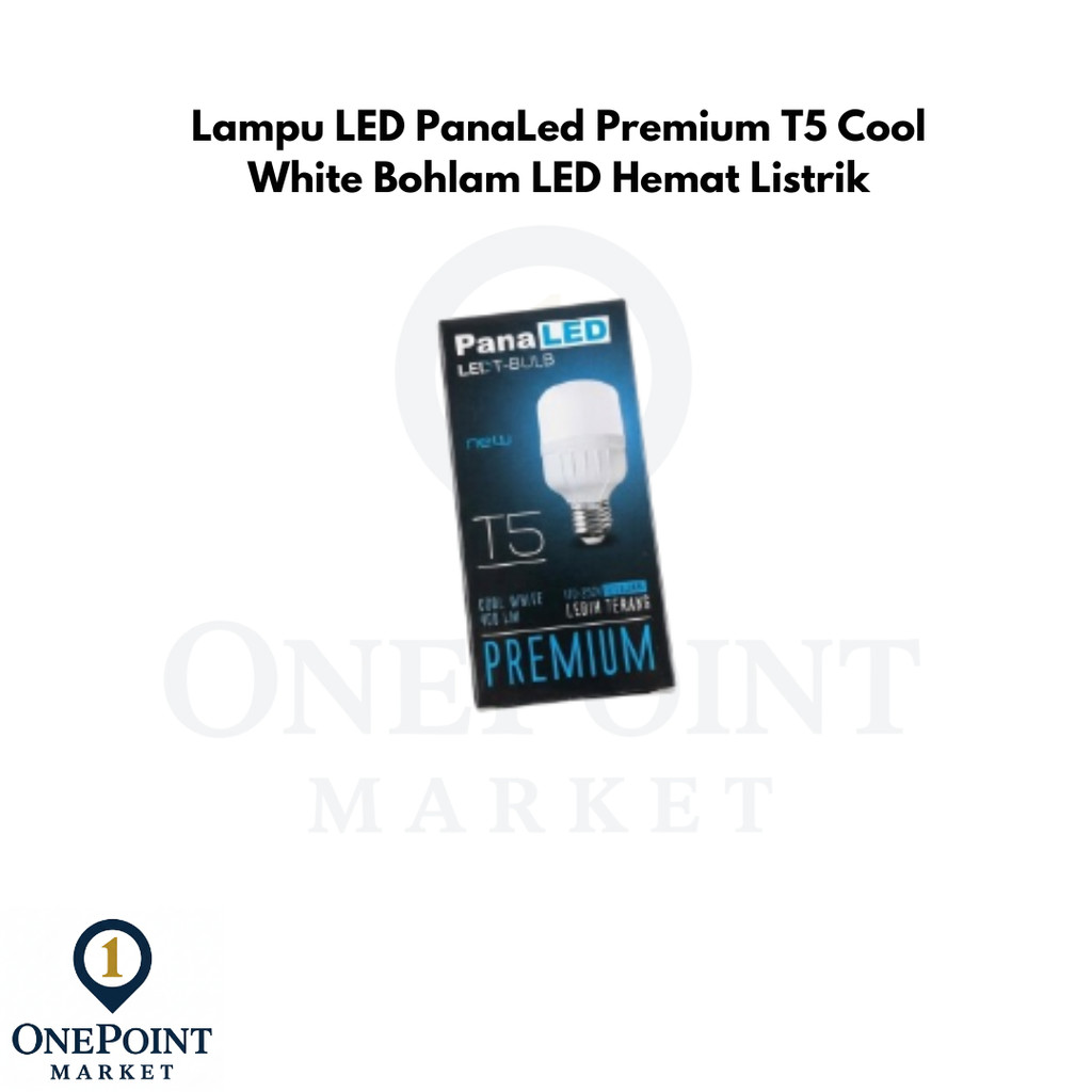 Lampu LED PanaLed Premium T5 Cool White Bohlam LED Hemat Listrik