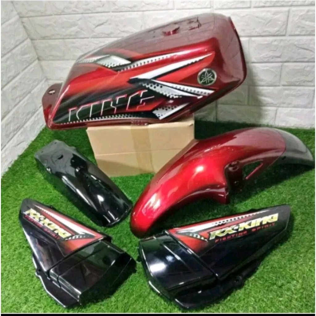 Tangki RX King Body RX King New 2008 Merah Maron Set Terlaris