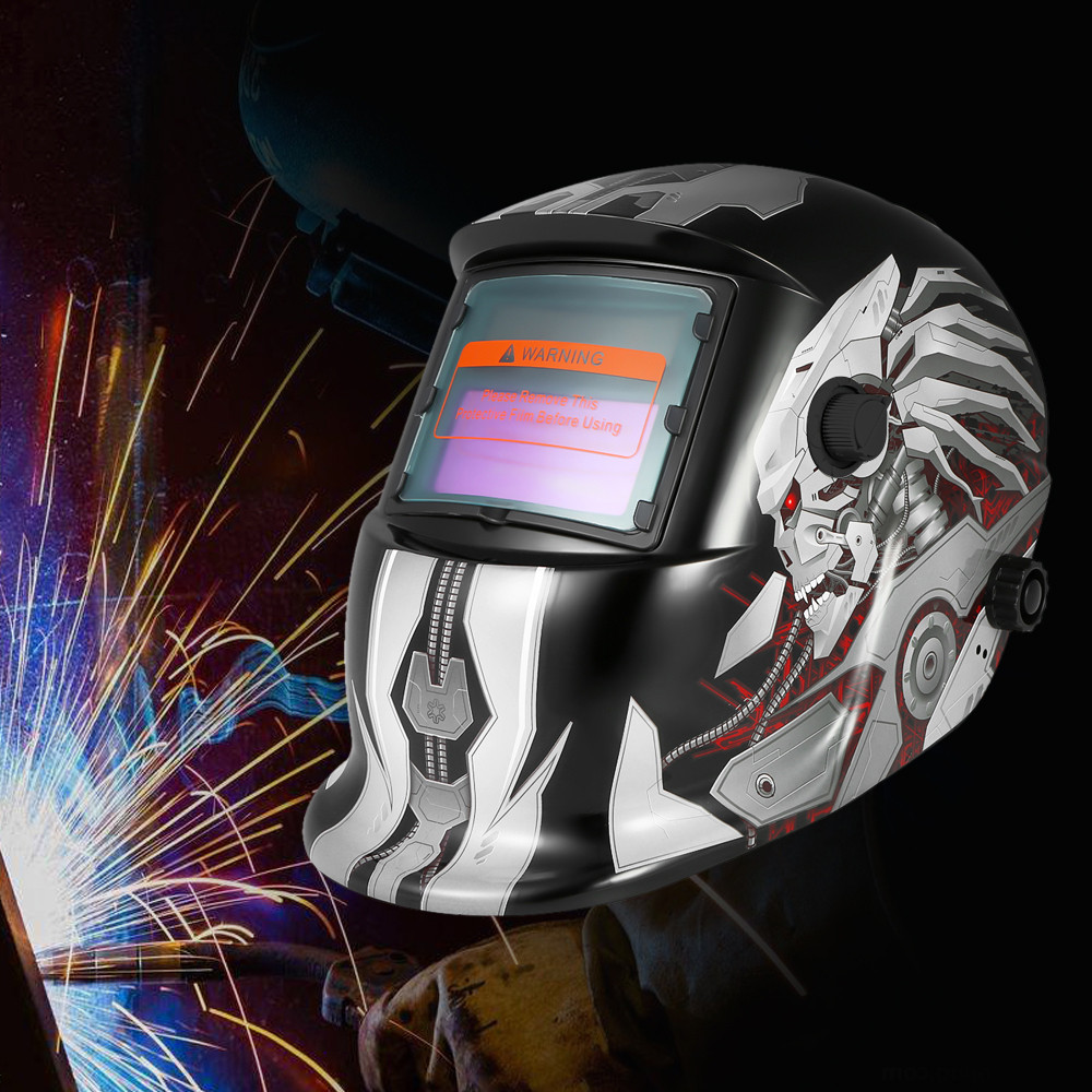 Professional Solar Powered Auto Darkening Welng Helmet Welng Welder TIG MIG Grinng Helmet Welder Hel