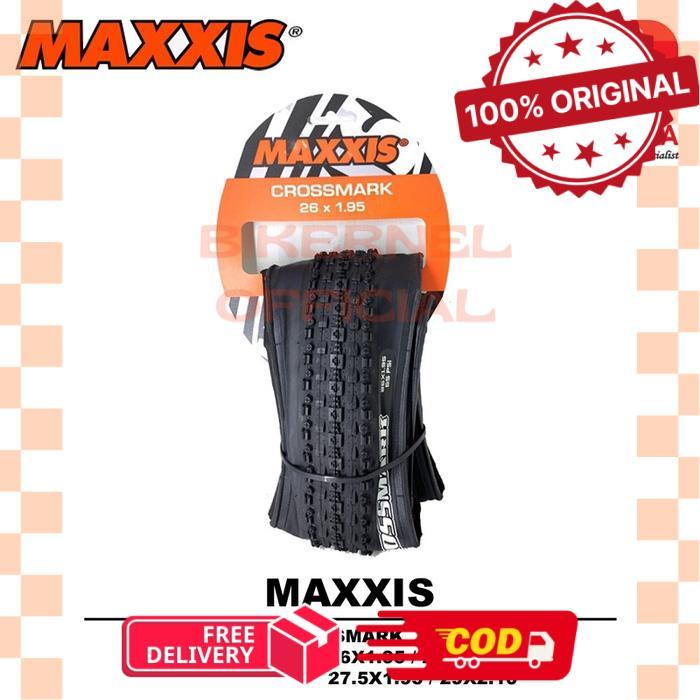 Maxxis Crossmark Kevlar Tire | Ban Luar Sepeda MTB 26 / 27.5 / 29 inch - 27.5X1.95