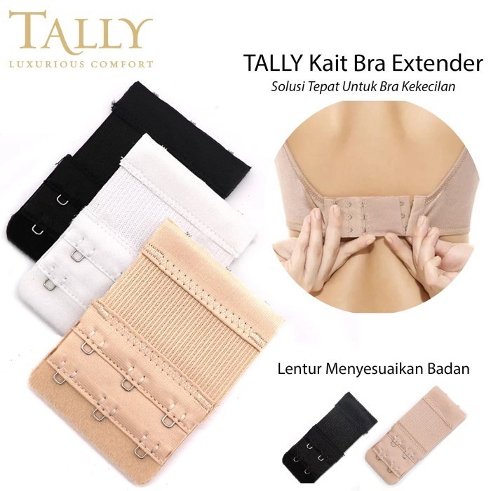 Bra Extension Extender Karet - Sambungan Pengait bra 2 & 3 kait
