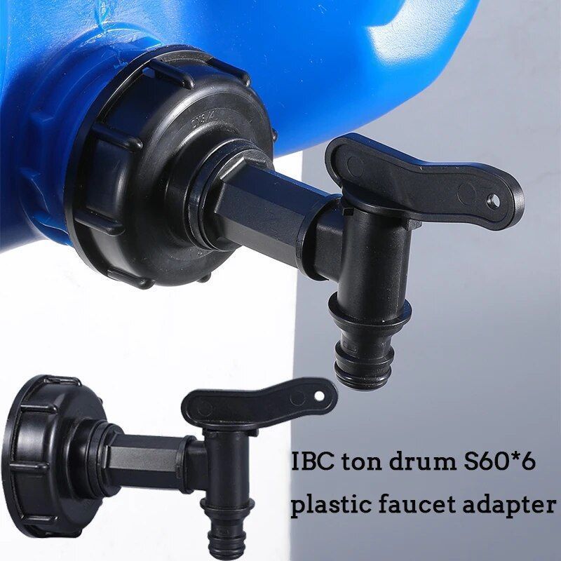 RF - S60x6 IBC Tank Adaptor Konektor Tangki IBC Kran Air Adaptor Tangki IBC Adapter Konektor Air IBC