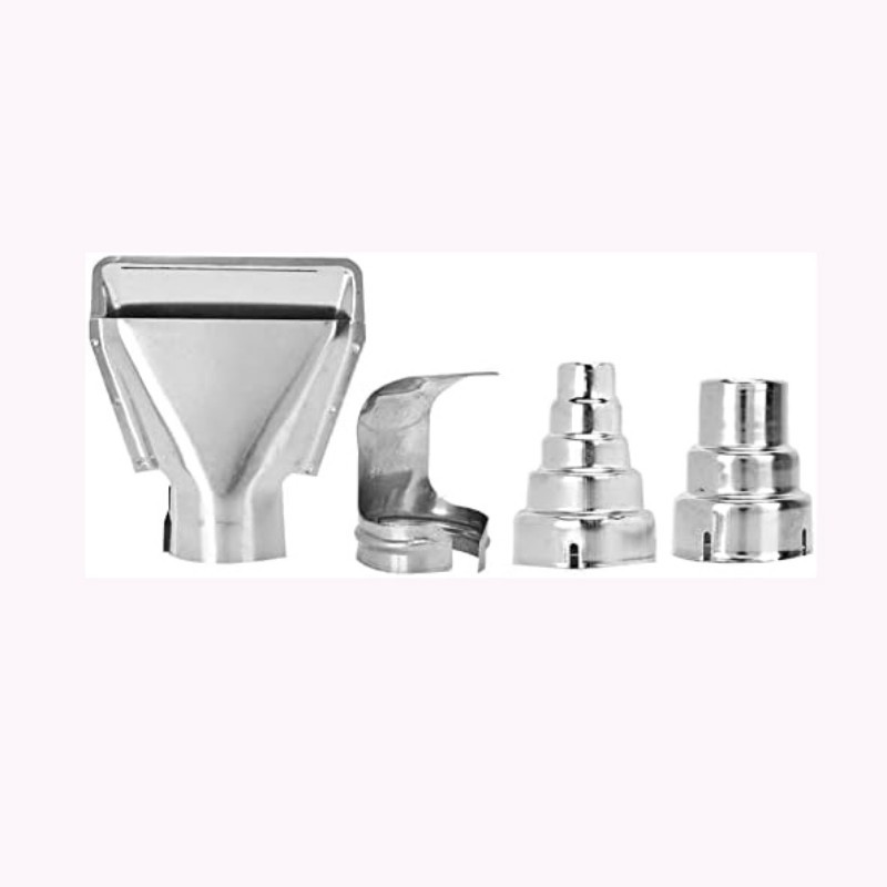 Universal Air Blow Gun Nozzle 4pcs/Set Hot Air Heat Gun Blower Nozzle Stainless Listrik Heat Air