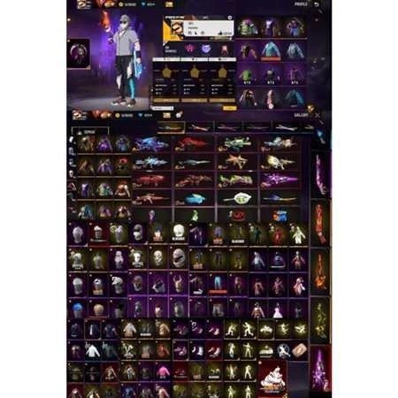 AKUN FF Sultan-Level Tinggi,Skin Langkap,ready akun ff murah-bagus ff full skin