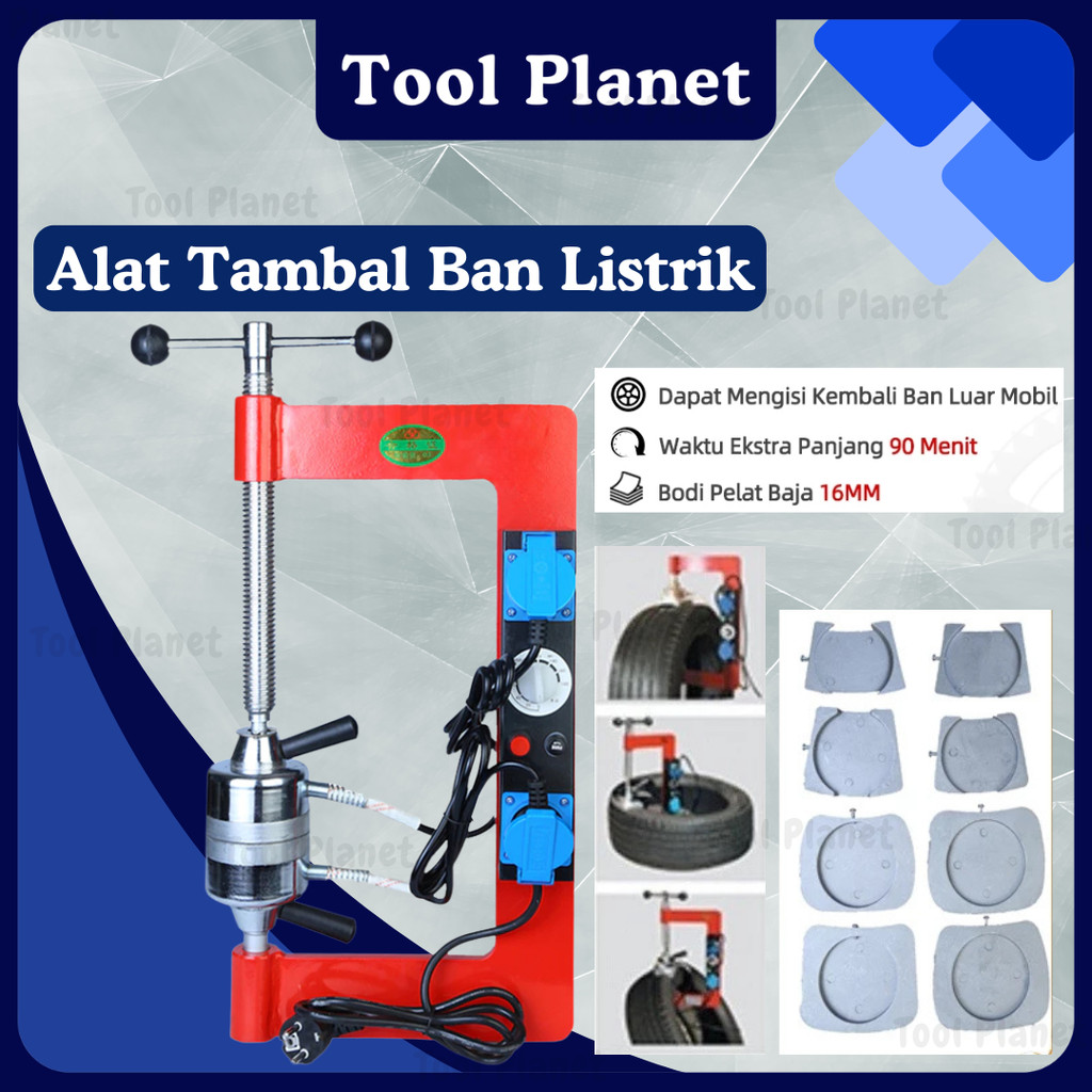 Tool Planet (Garansi 1 Tahun) Alat Tambal Ban Listrik / Mesin Kompor Tambal Ban Listrik Berkualitas 