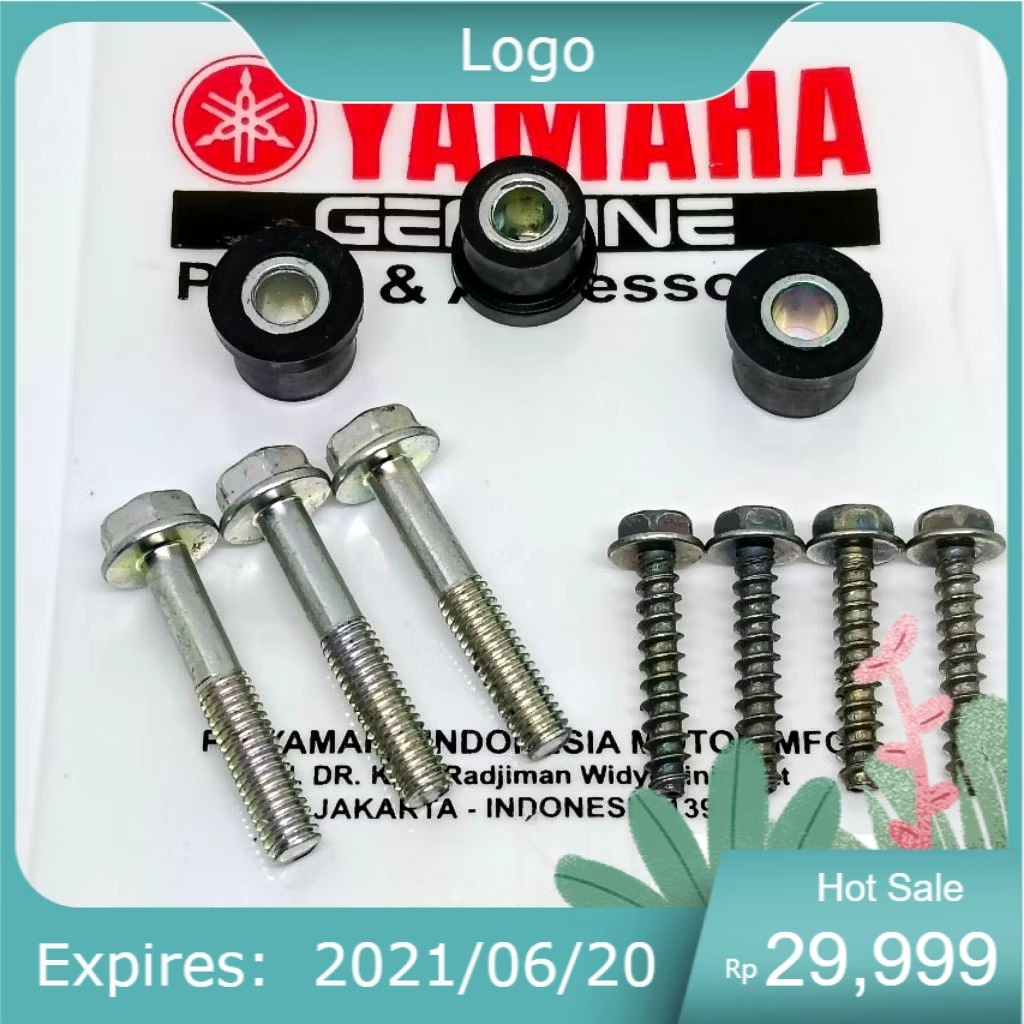 COD Paket Baut Bosh Karet Box Filter SET Mio M3 Soul GT Xride Gear Fazzio DLL