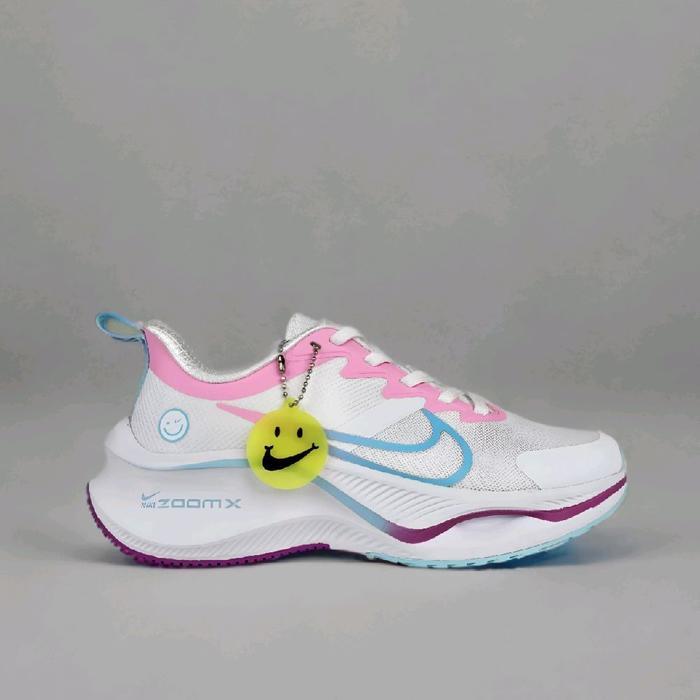 NIKE ZOOM X SMILE WHITE PINK BLUE ORIGINAL - 36