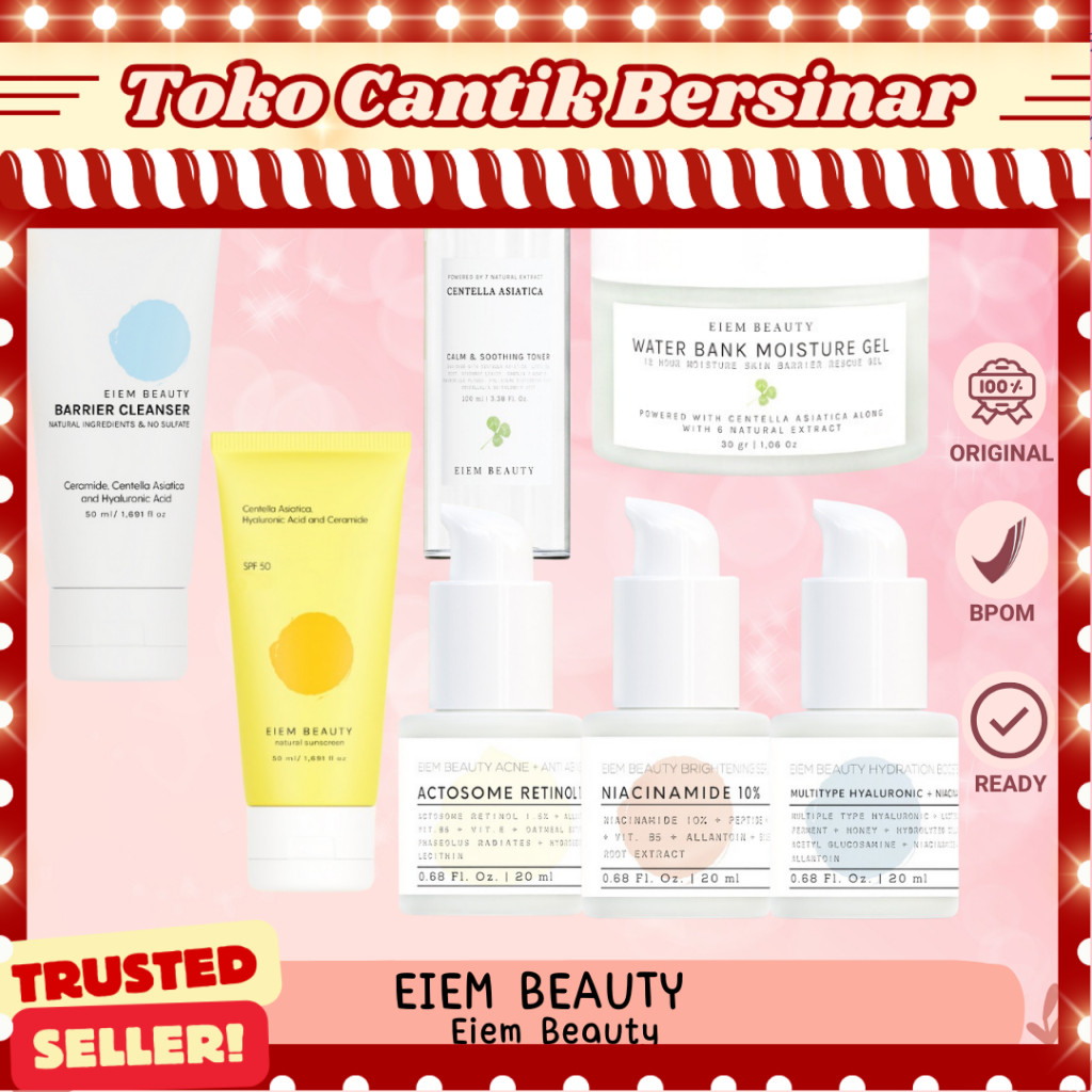 Eiem Beauty Serum Brightening Serum Hydration Serum Baby Face Acne Free Serum moisturizer eiem toner