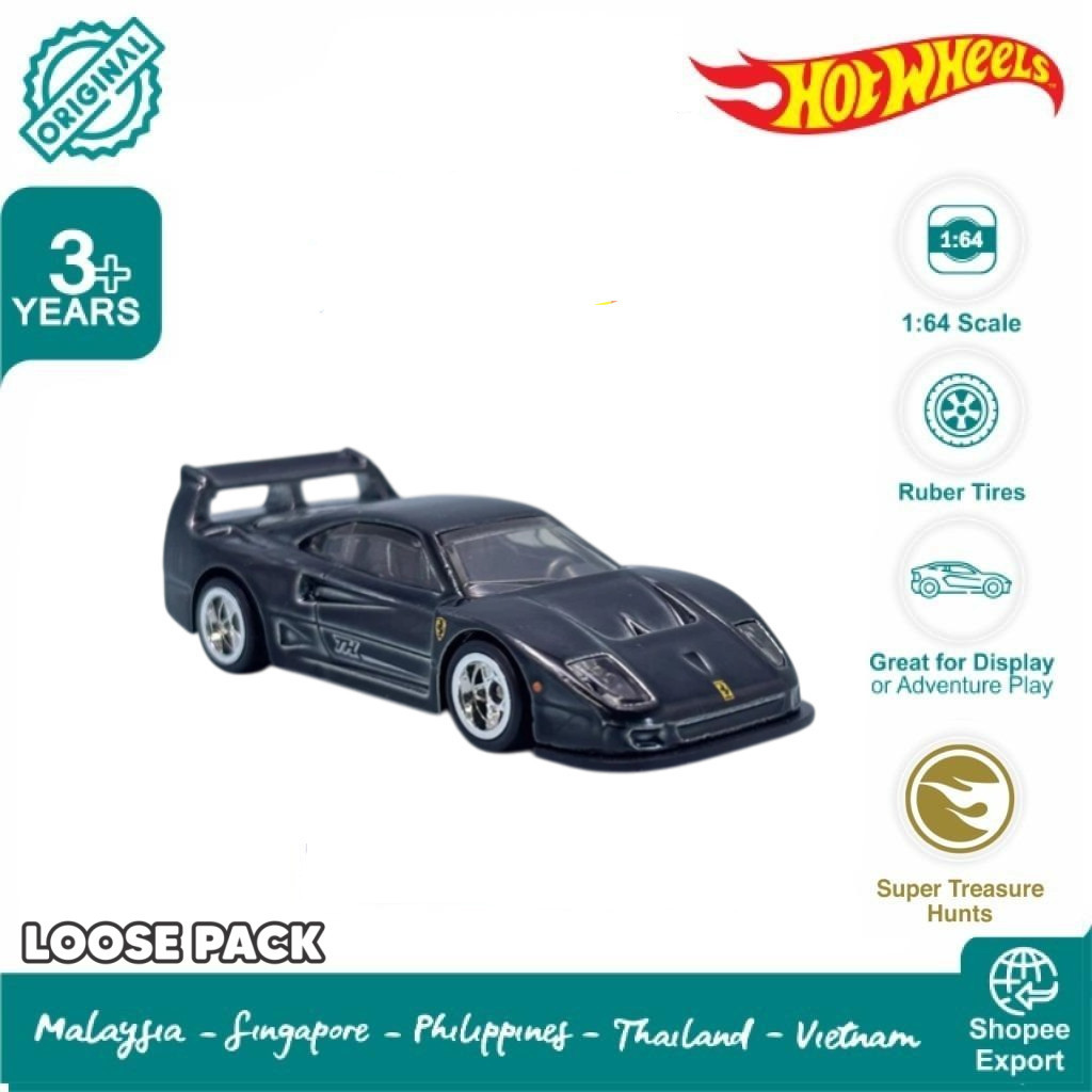 Hot Wheels Super Treasure Hunt Ferrari F40 Competizione THS Loose Pack