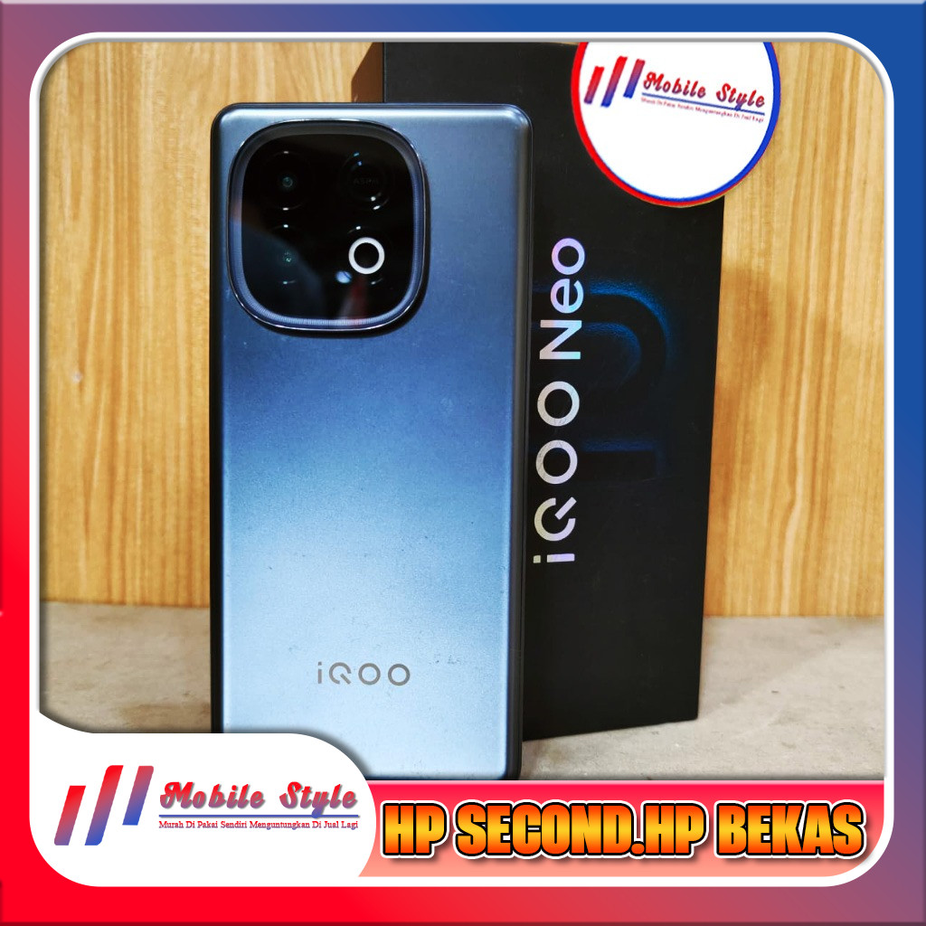 Vivo iQOO Neo 10 5G Ram 8/256GB | Ram 12/256GB | Ram 16/512GB Second Mobile Style Store