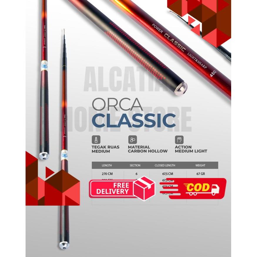 Joran Tegek Carbon Orca Power Classic - 360 -alca