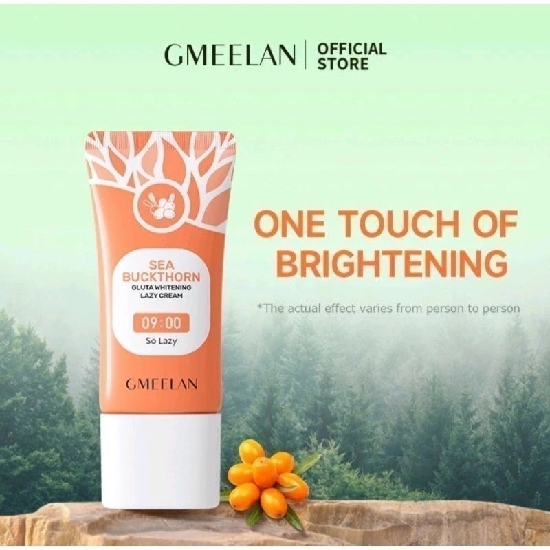 GMEELAN Gluta Whitening Lazy Cream [BPOM] Memutihkan Kulit & Mengangkat Sel Kulit Mati 30G