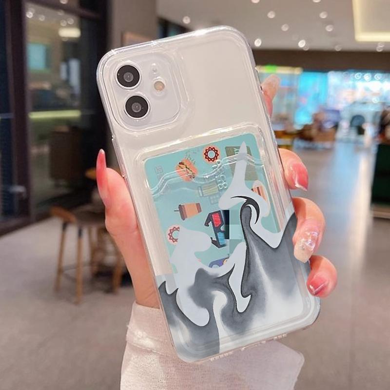 Casing For Iphone Case 11 13 6 6S 6Plus Plus 7 Plus8 8 SE 2020 2022 XR TPU Lens Prtector Unik Api So