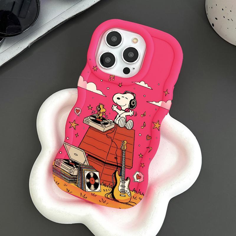 Case Hp For Samsung A14 4G 5G A15 A10s A20 A20s A21s A22 A23 A24 A30 A32 Casing Cartoons Snoopy Soft