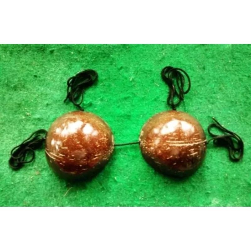 Bra batok, batok kelapa aksesoris tari, batok perlengkapan tari