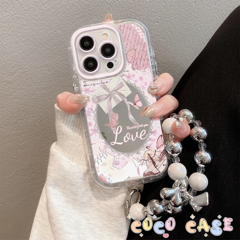 case VIVO Amplop dengan pita dan rantai Casing ponsel cocok untuk VIVO Y93NONE Y50 Y20 Y21 Y15S Y17S
