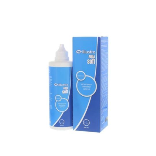 Cairan Softlens Aqua Soft Illustro 350ml
