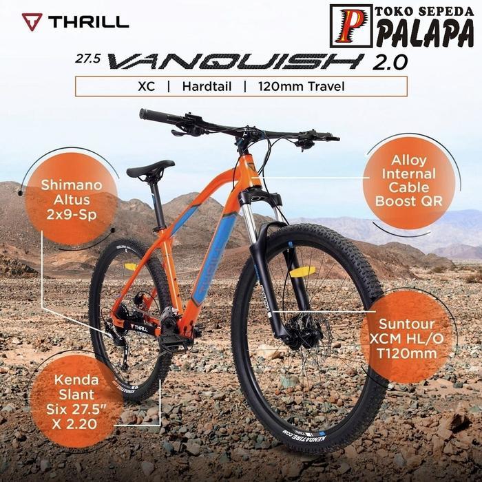 MTB 27.5 THRILL VANQUISH 2.0 NEW Sepeda Gunung 2