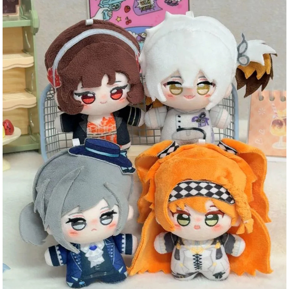 10cm Reverse 1999 Anime Vertin Mecine Pocket Schneider Cosplay Soft Kawayi Keychain Cartoon Plush Fi