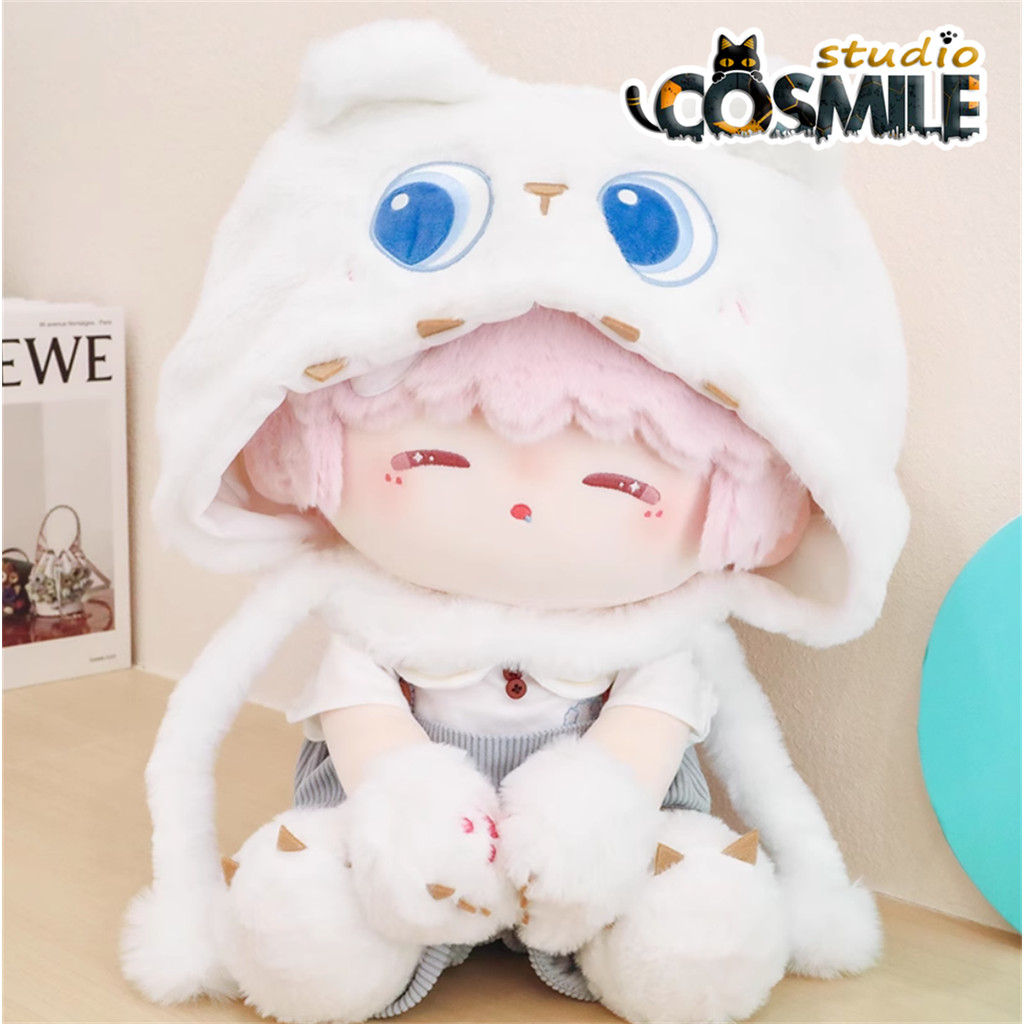 Kpop Star Idol Winter Snow Monsters Hat Casual Clothes 40cm Plush Doll Doll's Clothes Dolls Accessor