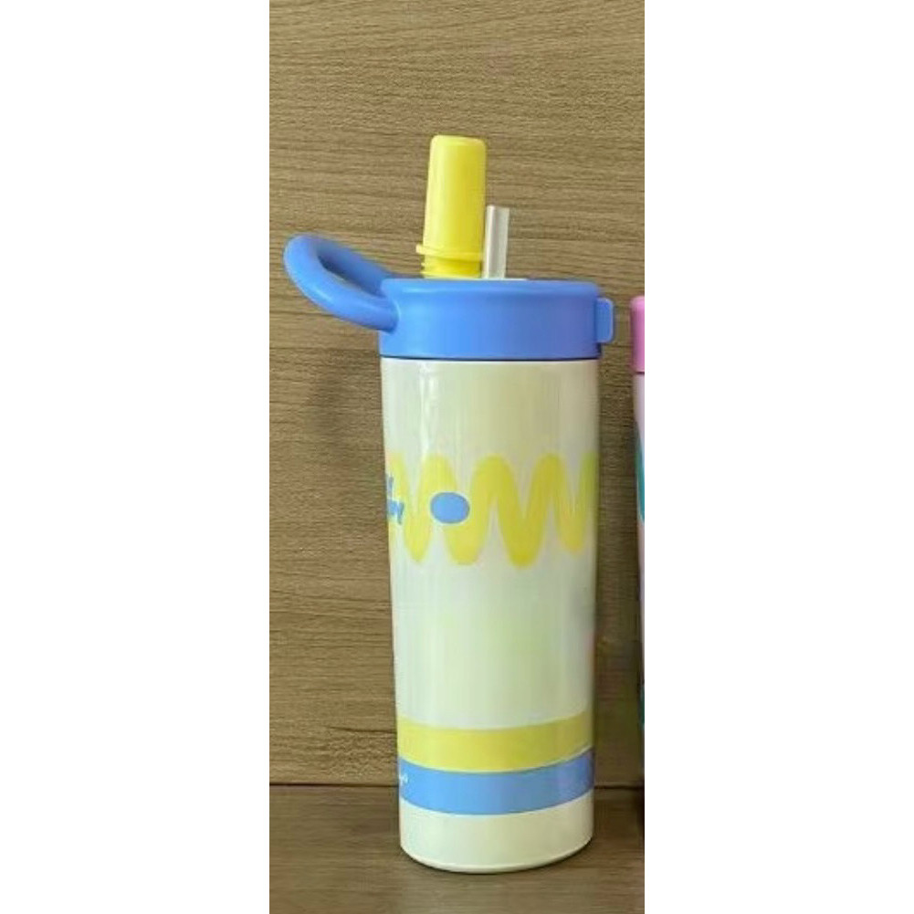 Tumbler Stainles Botol Minum Sedotan Pelindung Botol Minum,/ Tali Botol Minum Anak Gantungan Leher B