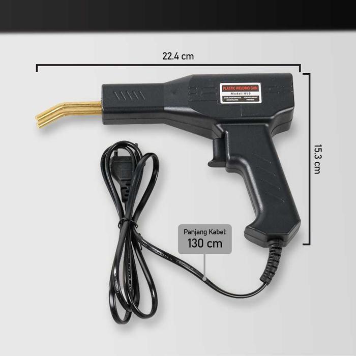 Las Plastik Solder Plastik Las Bemper Mobil Welding Las Body Motor - Hitam