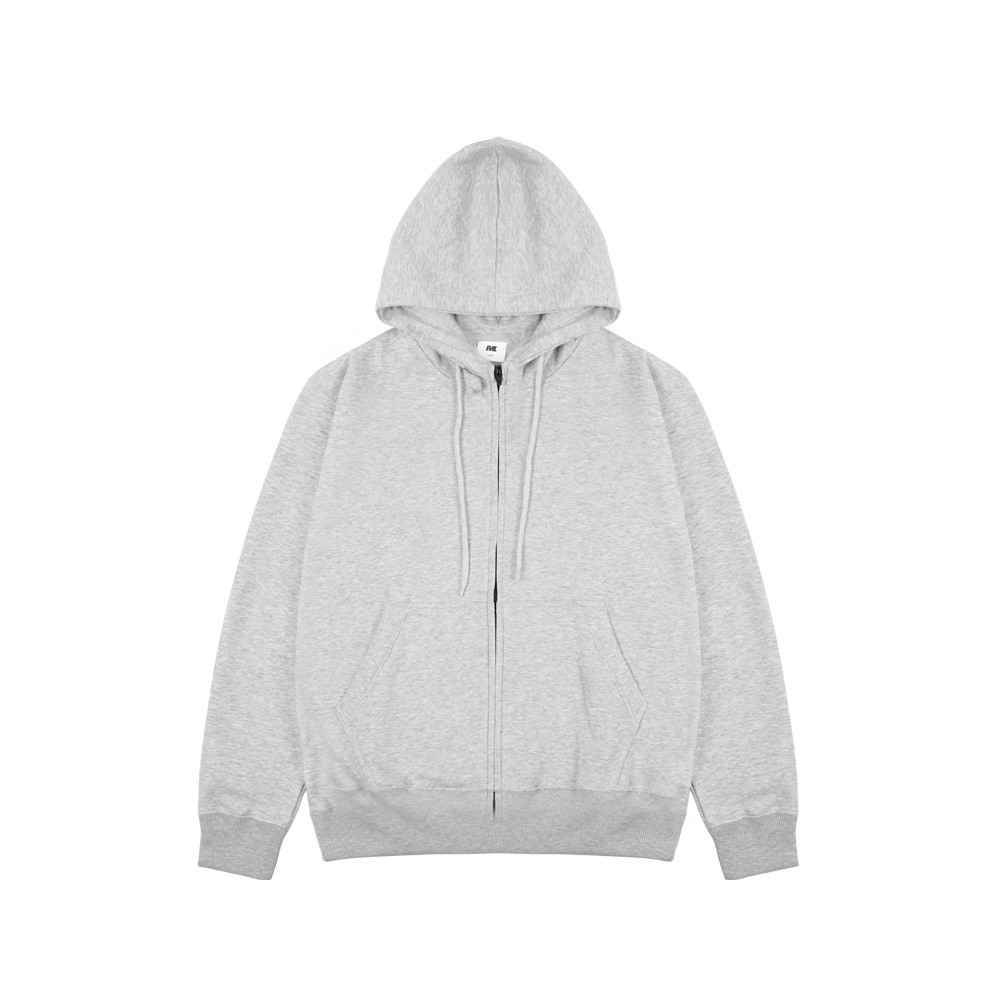 EVIL ZIP HOODIE - EVIL BLANK HDZ HEAT GREY