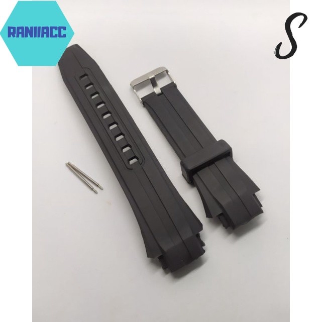 STRAP TALI JAM TANGAN FORESTER JTF 1007 RUBBER STRAP TALI JAM FORESTER 1007 JTF-1007